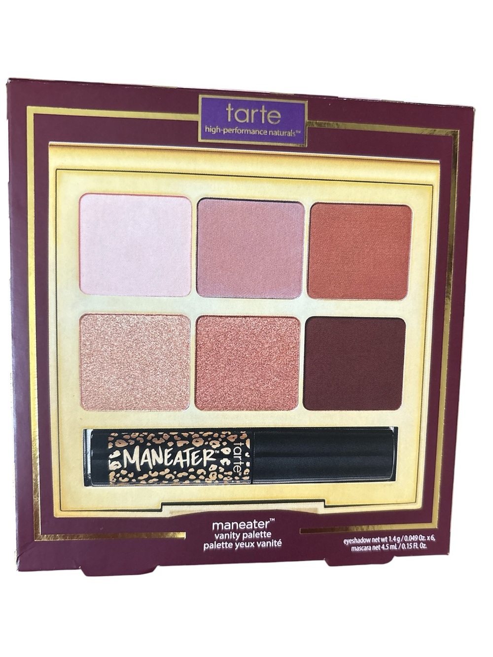 Tarte: ManEater Vanity Palette- limited holiday edition